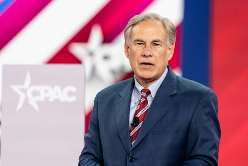 A man speaks at CPAC conference.