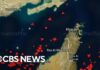 U.S. strikes Iran after it attacked a cargo ship in the Strait of Hormuz, CENTCOM says