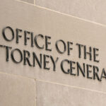 Office of the Attorney General building sign.