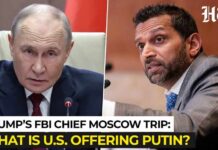 Trump’s FBI Chief Heads To Moscow For A Rare Visit; Kyiv Panics Over Secret US–Russia Talk?