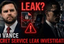 JD Vance’s Secret Service Agent Under Investigation Over Alleged Leak