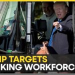 Road Kill Data Sparks Trump Truck Blitz Trump: Military Veterans to Replace Undocumented Truckers | WION News