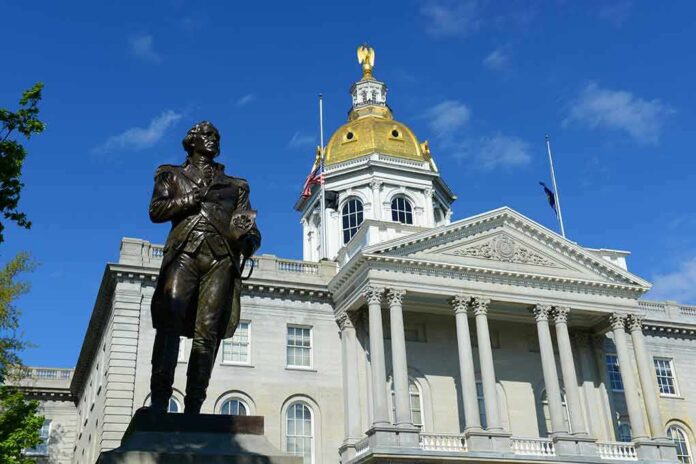 shutterstock_316622594-2 Bronze statue before a domed capitol building