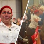 Trump Embraces Teary-Eyed Mom of 12-year-old Boy Tragically Shot Dead by Stray Bullet in The Bronx