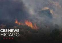 Wildfires burn in Canada, Western U.S.