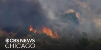 Wildfires burn in Canada, Western U.S.