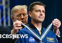 Trump awards Artemis II crew with Congressional Space Medal of Honor | full video