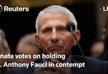 Fauci vs. DOJ: Contempt Bombshell LIVE: Senate votes on holding Dr. Fauci in contempt
