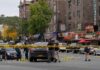 Navy Chief Busted In Predator Sting Police investigate a taped-off urban street crime scene